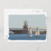 Sail San Diego Postkarte (Vorne/Hinten)
