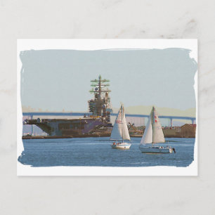 Sail San Diego Postkarte