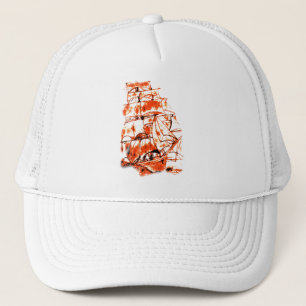 Sail Ship Hat Truckerkappe