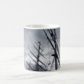 Sail Shrouds White Coffee Tasse (Mittel)