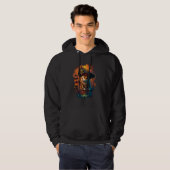 Sail the Seven Seas with Pirate Cat Design for Ani Hoodie (Vorne ganz)