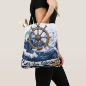 "Sail the Unknown" - Nautisch Inspiriertes Design Tasche (Von Nahem)