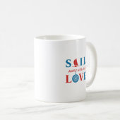 SAIL WEGE MIT MIR LIEBE KAFFEETASSE (VorderseiteRechts)