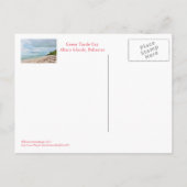 "SAIL WEGE TO GREEN TURTLE CAY" (ABACO INSELN,BAH POSTKARTE (Rückseite)