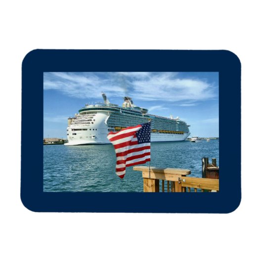 Sailaway Bortered Magnet (Horizontal)