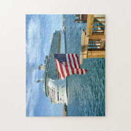Sailaway mit Flagge Puzzle