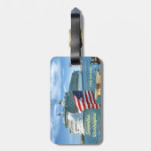 Sailaway personalisiert gepäckanhänger (Rückseite vertikal)