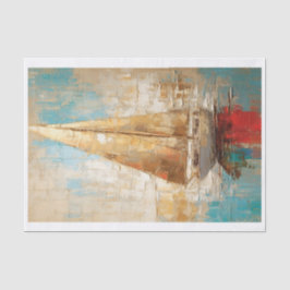 Sailboat #2 Dekoupage Tissue Paper Seidenpapier