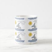 Sailboat 3D Kaffeetasse (Mittel)