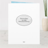 Sailboat 50. Geburtstagskarte Karte (Rückseite)