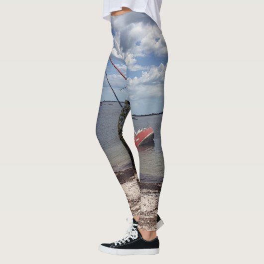 Sailboat Aground Leggings (Links)