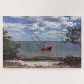 Sailboat Aground Puzzle (Horizontal)