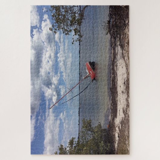 Sailboat Aground Puzzle (Vertikal)