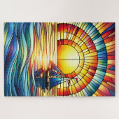 Sailboat Art Puzzle (Horizontal)