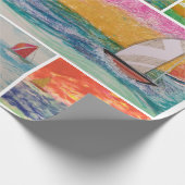 Sailboat Assortment Geschenkpapier (Ecke)