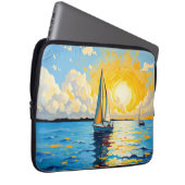 Sailboat at Sunset Laptopschutzhülle (Vorne Rechts)