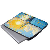 Sailboat at Sunset Laptopschutzhülle (Vorne Knopf)