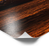 Sailboat at Sunset - Marina Del Rey, CA Fotodruck (Ecke)