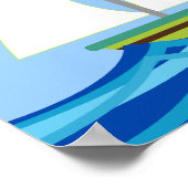 Sailboat Baby Showbanner Poster (Ecke)