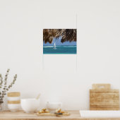 Sailboat Beach Hawaii Poster (Küche)