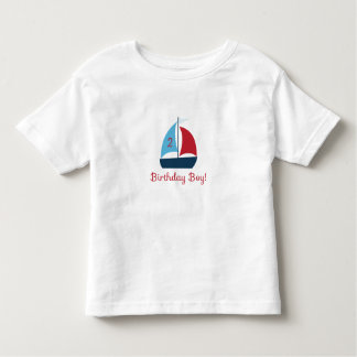 Sailboat Birthday Boy T - Shirt