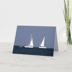 Sailboat Birthday Card Karte