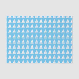 Sailboat Birthday Party Seidenpapier