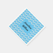 Sailboat Birthday Serviette (Ecke)