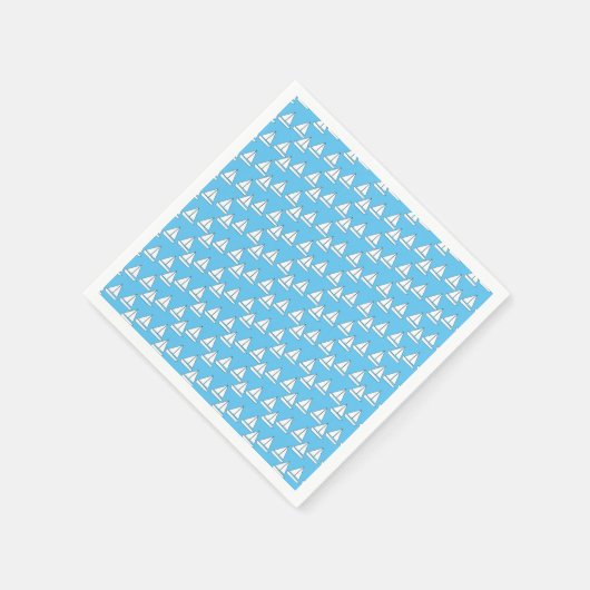 Sailboat Birthday Serviette (Ecke)