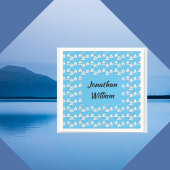 Sailboat Birthday Serviette