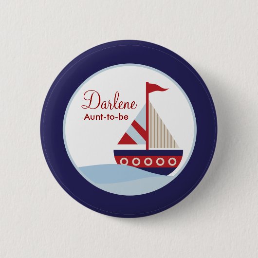 Sailboat Button (Vorderseite)