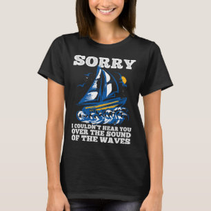 Sailboat Captain Boat Segelboot für einen Segler 2 T-Shirt