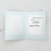 Sailboat City Birthday Karte (Innenseite)