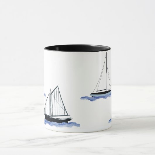 sailboat coffee cup mug tasse (Zentrum)