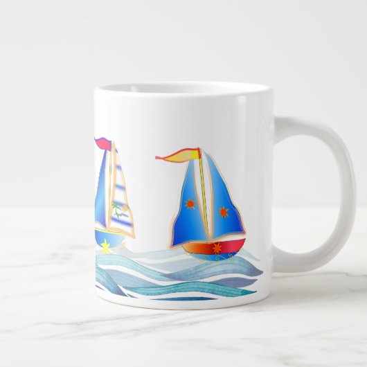 Sailboat Coffee Tasse (Rechts)