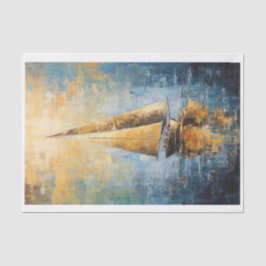 Sailboat Decoupage Seidenpapier