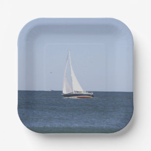 Sailboat Foto Paper Teller