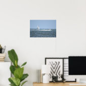 Sailboat Foto Poster (Heimbüro)