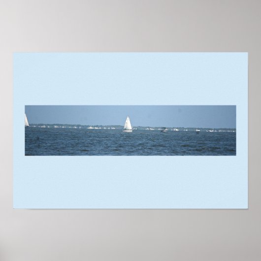 Sailboat Foto Poster (Vorne)