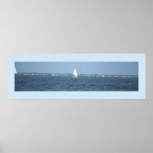 Sailboat Foto Poster (Vorne)