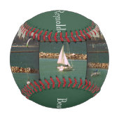 Sailboat Foto Trauzeuge Baseball (Rückseite)