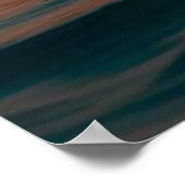 Sailboat Gliding auf Calm Waters Poster (Ecke)