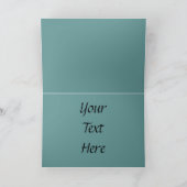 Sailboat Grußkarte Karte (Innenseite)