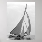 Sailboat Hawk 1891 Poster (Vorne)