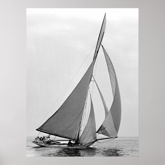 Sailboat Hawk 1891 Poster (Vorne)