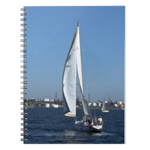 Sailboat In Halifax, NS Notebook Notizblock