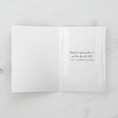 Sailboat In Window for Beileid Karte (Innenseite)