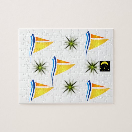 Sailboat Jigsaw Puzzle (Horizontal)