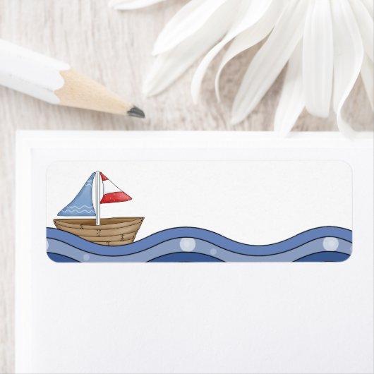 Sailboat-Label (Insitu)