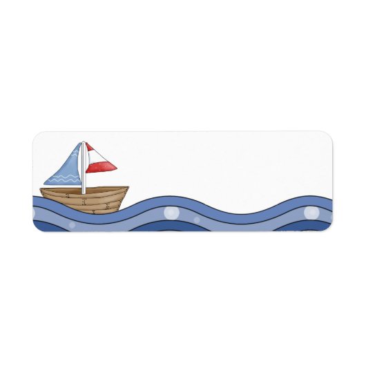 Sailboat-Label (Vorne)